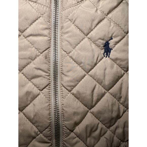 Ralph Lauren Polo quilted puffer jacket full zip pockets 24m - Picture 2 of 4